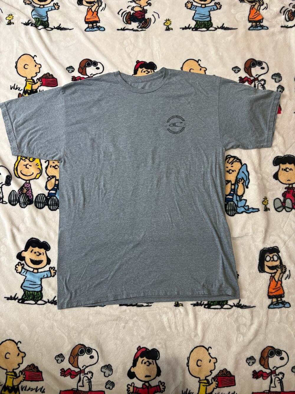 O'Neill Surf T-Shirt Size XL Gray Graphic Logo